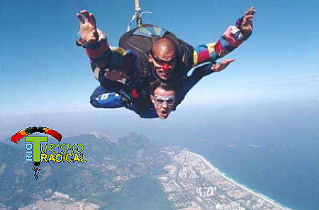 Sky Diving in Rio de Janeiro - Brazil